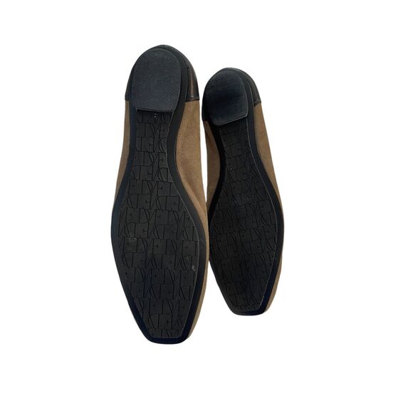DVF Diane Von Furstenberg Olive Suede Ballet‎ Flat Size 6 - Picture 4 of 10